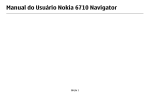 Manual do Usuário Nokia 6710 Navigator