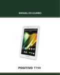 MANUAL DO USU&Aacute;RIO - Positivo Inform&aacute;tica