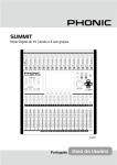 Manual Mixer Digital Phonic SUMMIT