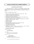 Manual Alarme SL