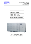 Sentry - MPS 100 - 800 kVA Manual do Usuário