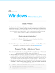 Windows Manual do usu&aacute;rio