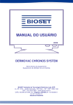 manual do usuário dermovac chronos system