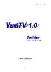 VentiTV Manual