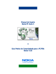 Manual do Usuário Nokia PC Suite 5 e Guia Prático de