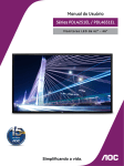 S&eacute;ries PDL4251EL / PDL4651EL Manual do Usu&aacute;rio