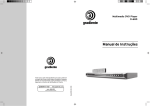 Manual de Instru&ccedil;&otilde;es