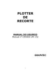 Manual Usuario - Plotter Recorte Graphtec CE5000 Series