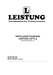 VENTILADOR PULMONAR LEISTUNG LUFT2-g