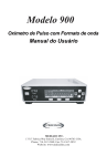 Modelo 900 POX Manual do Usuário - Portuguese