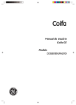 Manual do Usuário Coifa GE Modelo COGE090LPA2VD