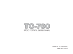 Manual de Usuário - TC700