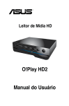 Manual do Usuário O!Play HD2