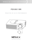 Manual Português PDX801BR
