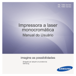 Impressora a laser monocrom&aacute;tica