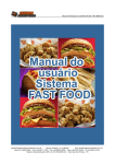 Manual do sistema Pizzarias