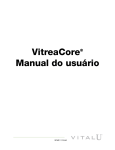 VitreaCore® Manual do usuário