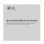 LG-A180a/b Manual do Usuário