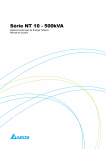 Manual do usuário - Série NT 10-500 KVA