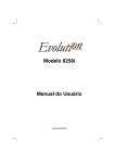Modelo 8258i Manual do Usuário