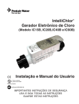 Instalação e Manual do Usuário Gerador Eletrônico de Cloro