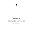 Manual do Usuário do iPhone