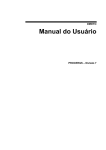 Manual do Usu&aacute;rio