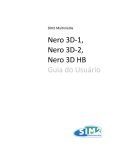 Nero 3D-1 Nero 3D-2 Nero 3D HB Guia do Usuário