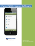 PocketPAM2 – Manual do Usuário