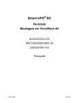 Smart-UPS ® RC No-break Montagem em Torre/Rack 4U