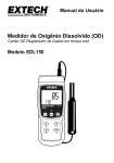 Manual do Usu&aacute;rio Medidor de Oxig&ecirc;nio Dissolvido (OD)