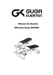 Manual do Usuário Ministep Guga GK4000