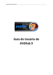 Guia do Usuário do DVDFab 9