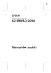 Manual do usuário - Epson America, Inc.