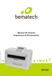 Impressora de Cheque DP-20 Manual - 01 Manual