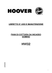 Hoover Domino Induction Hob HVI 32 Instruction