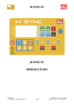 IN-SYNC NT IN-SYNC NT MANUALE D`USO