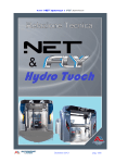 relazione tecnica net fly hydrotouch