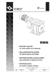 rotary valves &bull; zellenradschleusen &bull; distributeurs