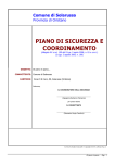 PSC: Piano di Sicurezza e Coordinamento