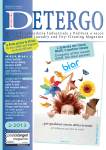 detergo febbraio 2013 - Rivista di Lavanderia Industriale e Pulitura a