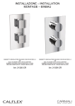 INSTALLAZIONE &ndash; INSTALLATION MONTAGE &ndash; EINBAU