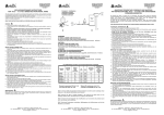 INDICATIONS D`INSTALLATION, UTILISATION ET ENTRETIEN