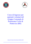 Corso di Ingresso per - protezionecivilepontevico.it