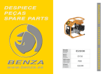 DESPIECE PEÇAS SPARE PARTS www.benza.es