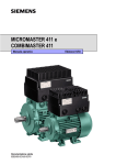 MICROMASTER 411 e COMBIMASTER 411