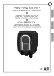 pompa peristaltica serie bb series peristaltic pump bomba