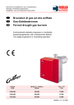 Bruciatori di gas ad aria soffiata Gas-Gebläsebrenner