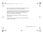 Questo manuale deve essere considerato parte integrante