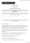 Regione Lombardia, delibera Giunta 5 dicembre